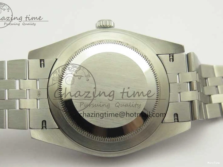 MiroTime 0114 DateJust 41 126334 SS REF 1:1 Best Edition Gray Dial Stick Markers on Jubilee Bracelet A3235 Clone V OdorResistant 3382